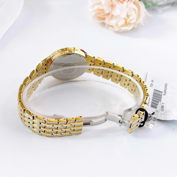 WOW!! Bulova Women's Two Tone Diamond Watch - Picture 6 of 8